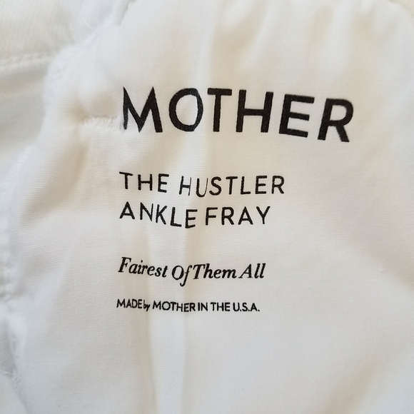 MOTHER Denim The Hustler Ankle Fray - Fairest Of Them All - Picture 14 of 15